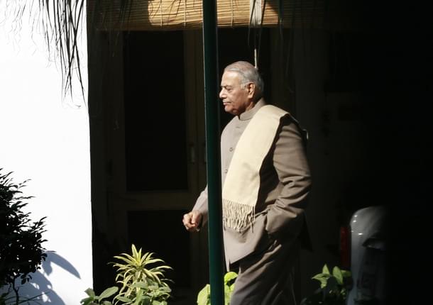 Yashwant Sinha. (Arvind Yadav/Hindustan Times via GettyImages)
